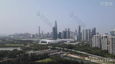 深圳城市风光地标建筑航拍